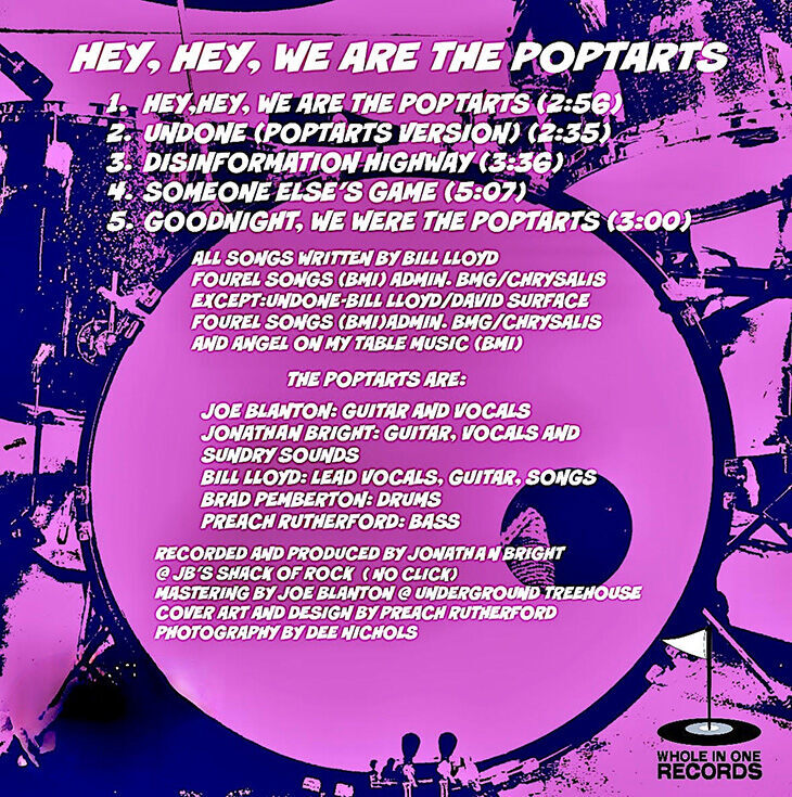 The Pop Tarts five-song EP announcement